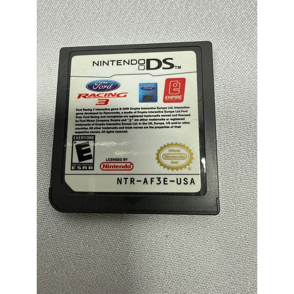 Nintendo DS Video Game Lot 6 Games Multicolor Nintendogs Disney Racing